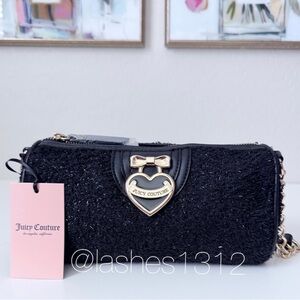 JUICY COUTURE Purse Precious Moments Barrel Bag - Black